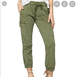 Sanctuary Crop Green Cargo Pants